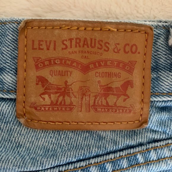 Vintage Levi's Cutoff Denim Shorts - Picture 4 of 4